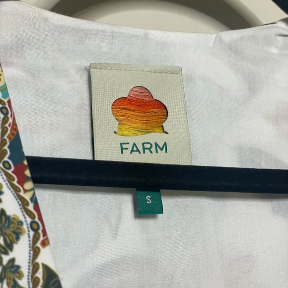 Farm Rio Off-White Botanicals Belted Midi Dress - Picture 8 of 9